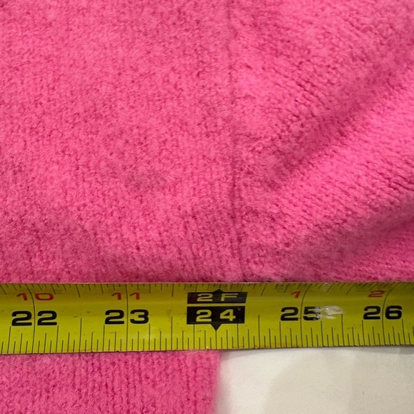 John + Jenn Pink Sweater Dalton Vneck Sweater in Wild NWT - Picture 7 of 10